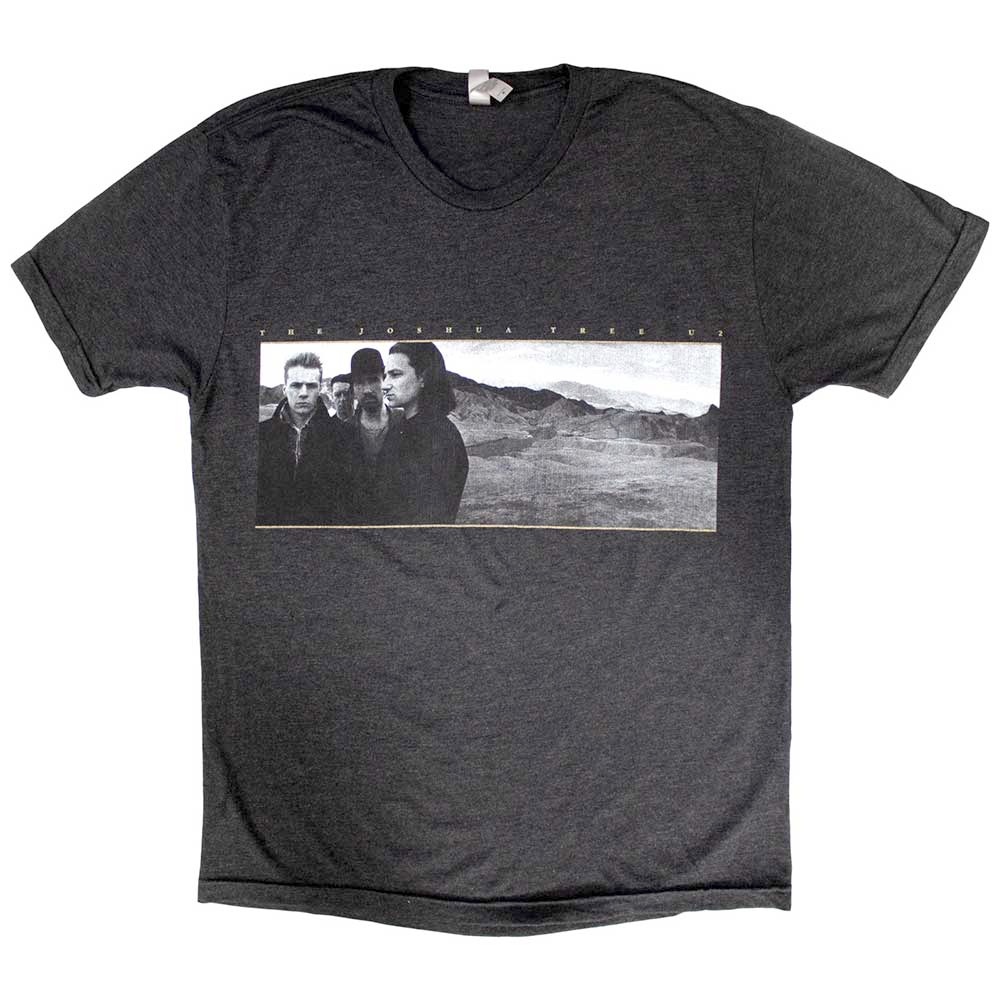 U2 - Joshua Tree Dates 2017 Heren Tshirt - Grijs